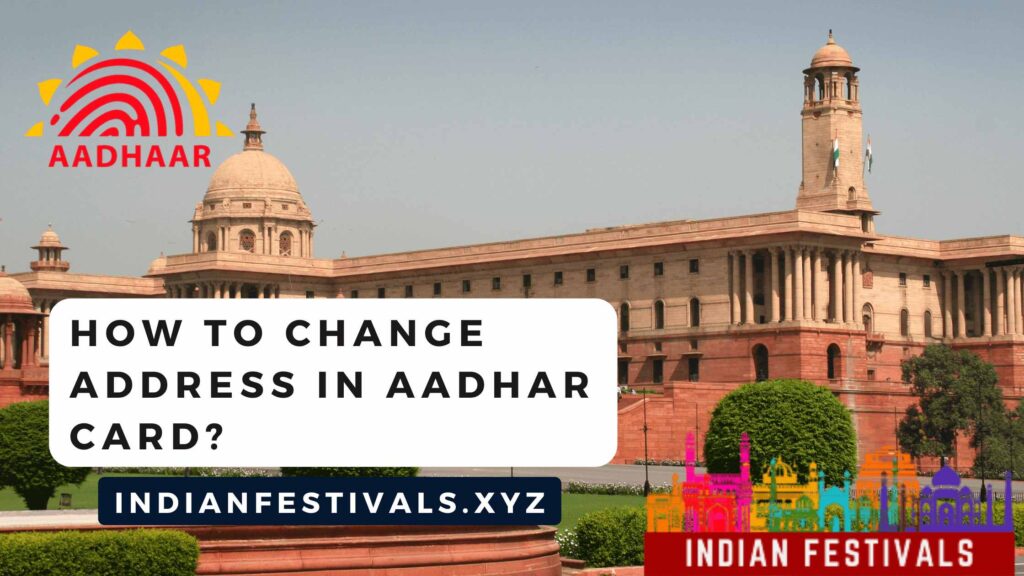 aadhar card address change